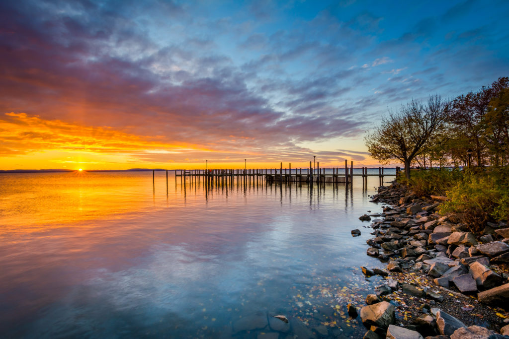 Chesapeake Bay at sunset
